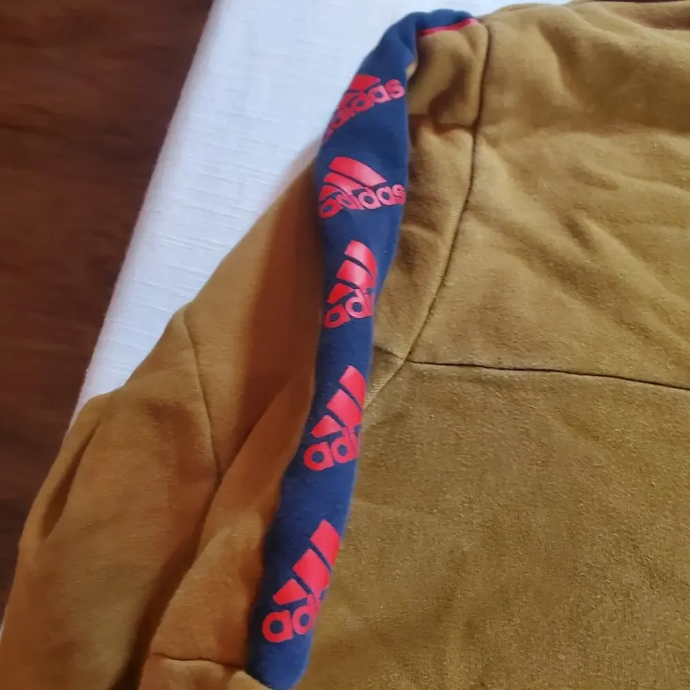 Adidas Hoodie Men's XL -Mustard